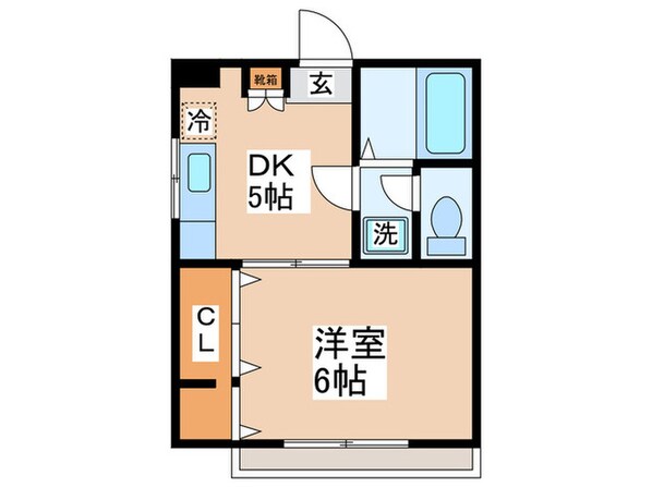 鞠子ビルの物件間取画像